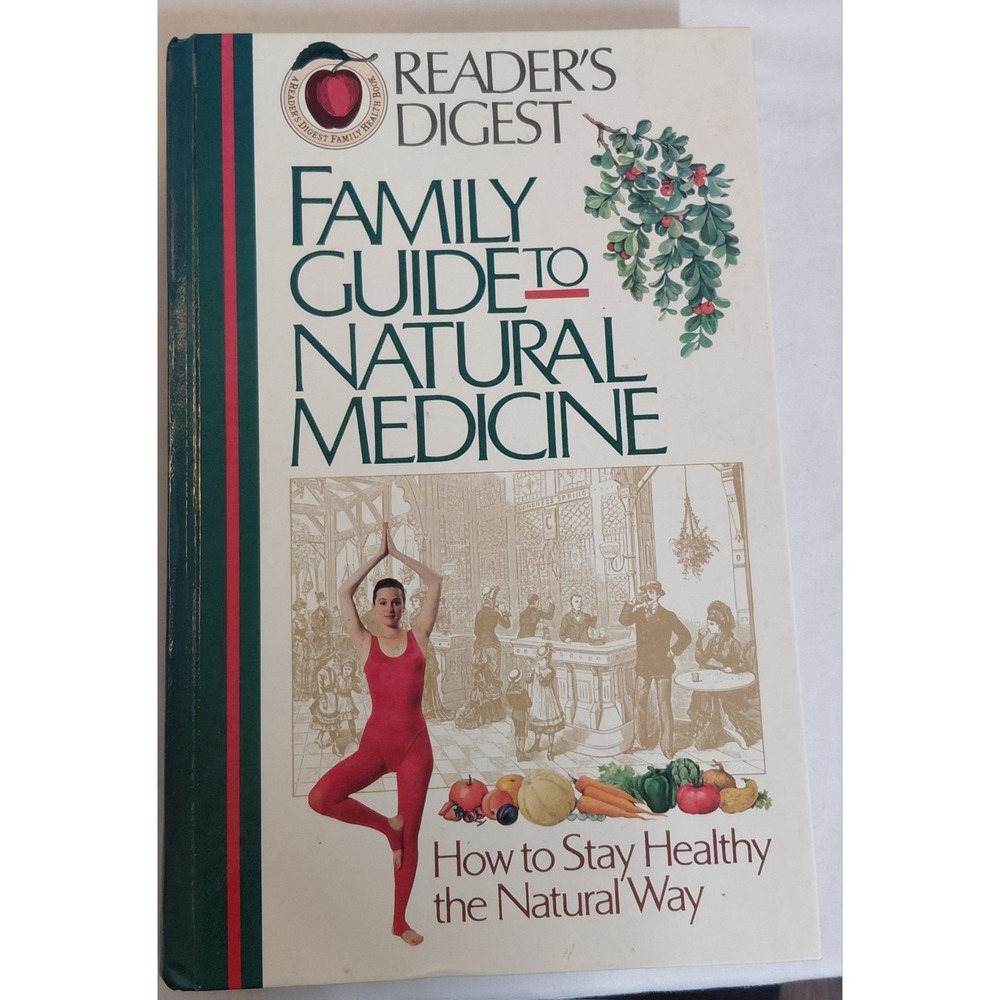 Reader's Digest Family Guide to Natural Medicine Hardcover 1993 Health Wellness